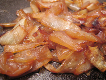Black birch caramelized onions--a valiant effort if I do say so myself. 